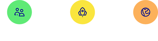 Müşterimiz Önceliğimizdir · Büyük Düşünürüz · Tek Bir Ekibiz